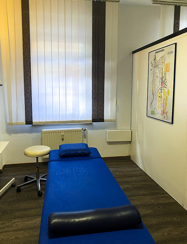 Behandlungsraum - Physiokur Praxis für Physiotherapie Gelsenkirchen