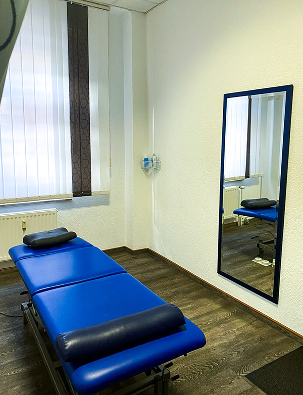 Behandlungsraum - Physiokur Praxis für Physiotherapie Gelsenkirchen